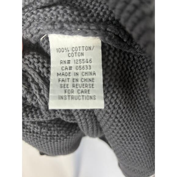 Habitat Clothes to Live in Tunic Sweater Women's XL Gray Pocket Lagenlook - Picture 5 of 7